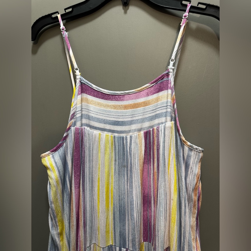 Lauren Conrad Size S Pastel Maxi Dress EUC - Picture 5 of 9